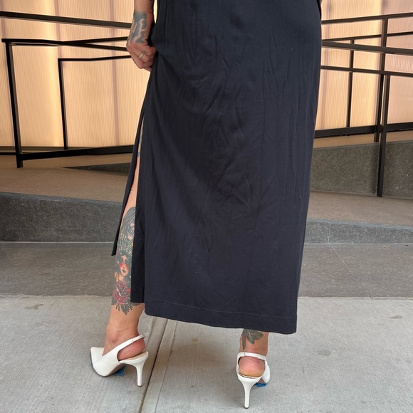 MONSE x DISNEY/NWOT Women's Pluto Graphic White on Black Sheath Tee M - Picture 11 of 14